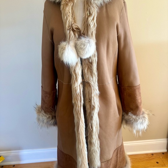 Escada Reversible Fur Coat - Picture 2 of 3
